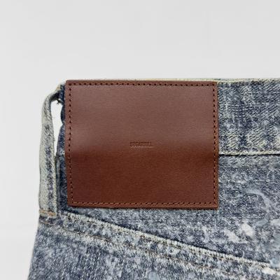 SUGARHILL [ MOLDED DENIM TROUSERS WIDE CUT ] INDIGO