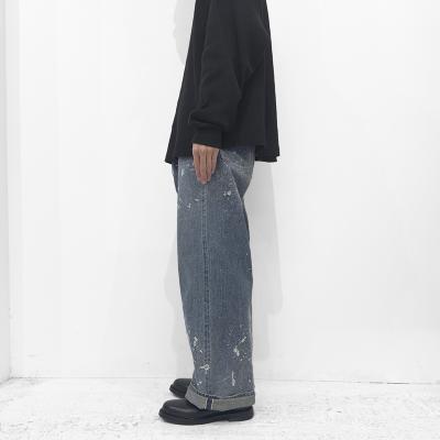 SUGARHILL [ MOLDED DENIM TROUSERS WIDE CUT ] INDIGO