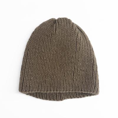 refomed [ GRANNY KNIT CAP ] BEIGE