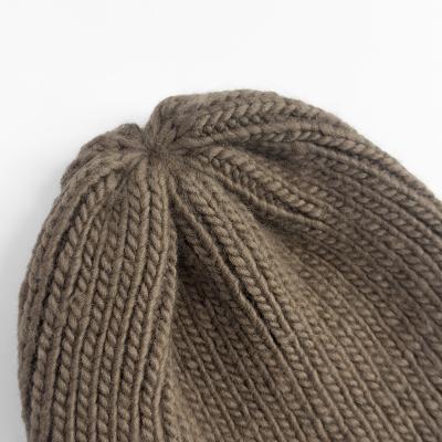 refomed [ GRANNY KNIT CAP ] BEIGE