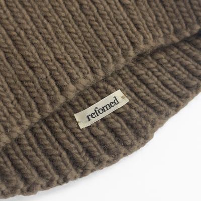 refomed [ GRANNY KNIT CAP ] BEIGE