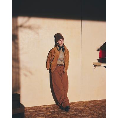 refomed [ GRANNY KNIT CAP ] BEIGE