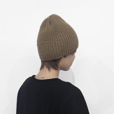 refomed [ GRANNY KNIT CAP ] BEIGE
