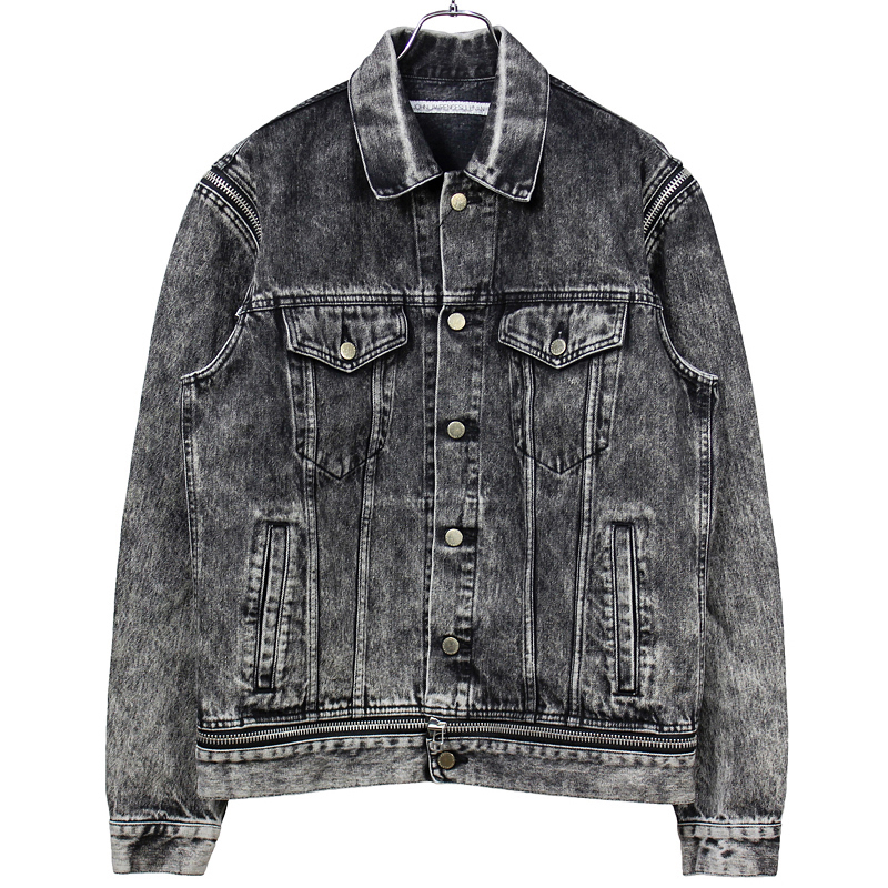 人気ブランド JOHN LAWRENCE ジップデニムジャケット SS 19 SULLIVAN 日本で買 JOHN LAWRENCE SULLIVAN ジップ デニムジャケット Gジャン Gジャン/デニムジャケット