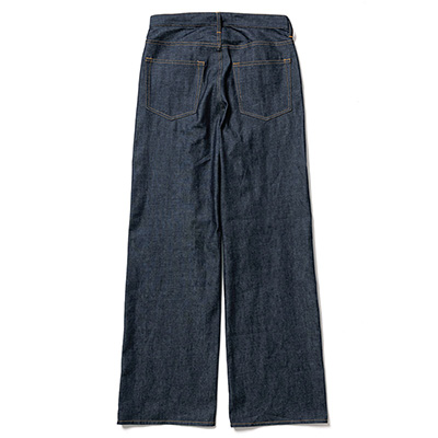 Sasquatchfabrix. [ "FLARE SILHOUETTE" 5PK PANTS ] INDIGO NAVY