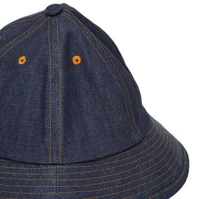 Sasquatchfabrix. [ DENIM EARMUFF HAT ] INDIGO NAVY