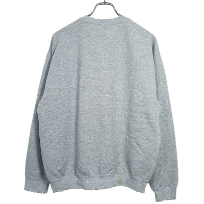 Sasquatchfabrix. [ "ERROR ZIGZAG" SWEATSHIRT ] ASH GRAY