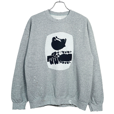 Sasquatchfabrix. [ "ERROR STOCK" SWEATSHIRT ] ASH GRAY