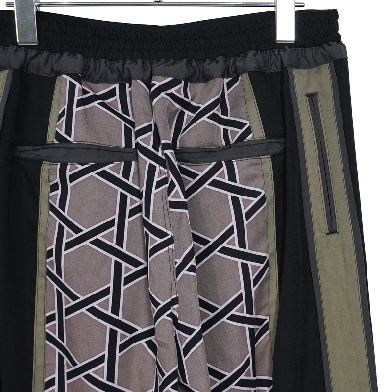 Sasquatchfabrix. [ KAGOME FLAME PANTS ] BLACK | ロイド・エフ