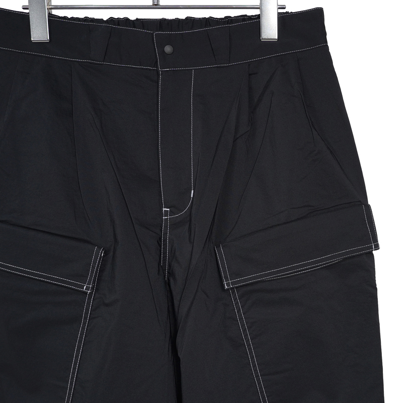 Sasquatchfabrix. [ NYLON MILITARY PANTS ] BLACK | ロイド・エフ