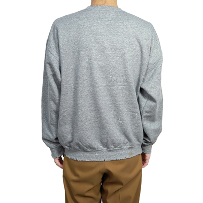 Sasquatchfabrix. [ "ERROR ZIGZAG" SWEATSHIRT ] ASH GRAY