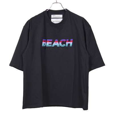 dairiku 20ss BEACH刺繍tシャツ
