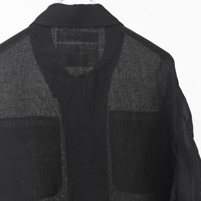 DAIRIKU [ Linen SF Work Jacket ] Black