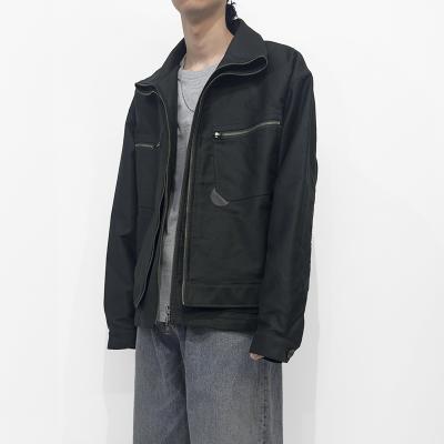 DAIRIKU [ "Vincent" Docking French Work Jacket ] Black
