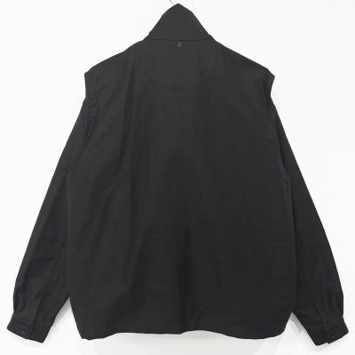 DAIRIKU [ "Vincent" Docking French Work Jacket ] Black