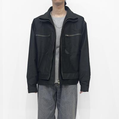 DAIRIKU [ "Vincent" Docking French Work Jacket ] Black