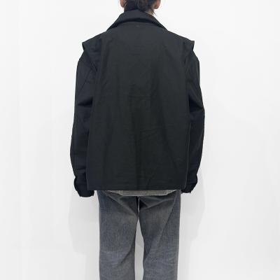 DAIRIKU [ "Vincent" Docking French Work Jacket ] Black