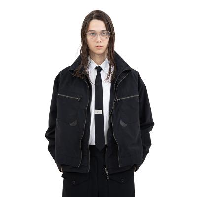 DAIRIKU [ "Vincent" Docking French Work Jacket ] Black