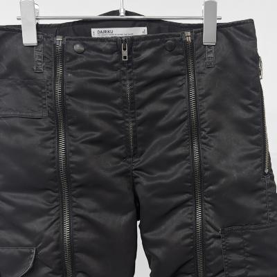 DAIRIKU [ "Vincent" A-11 Nylon Pants ] Black