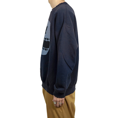 Sasquatchfabrix. [ "ERROR STOCK" SWEATSHIRT ] NAVY