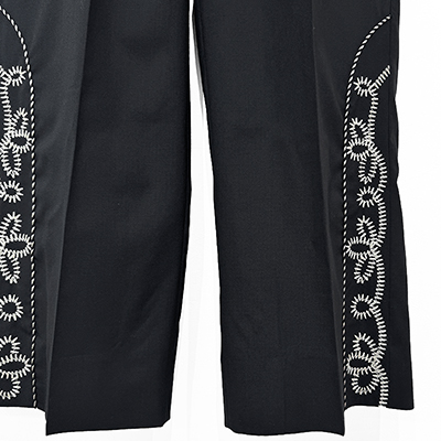 パンツ DAIRIKU EMBROIDERY WESTERN WIDE SLACKS DAIRIKU Embroidery Western Wide Slacks DAIRIKU EMBROIDERY WESTERN