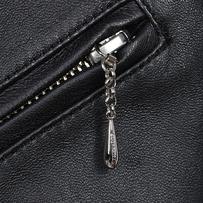 SUGARHILL [ SHEEP SKIN RIDER'S JACKET ] BLACK