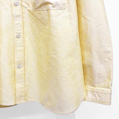 refomed [ WRIST PATCH WIDE SHIRT"OX" ] YELLOW