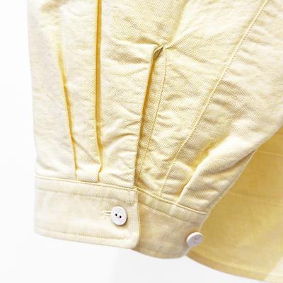 refomed [ WRIST PATCH WIDE SHIRT"OX" ] YELLOW