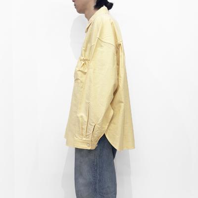 refomed [ WRIST PATCH WIDE SHIRT"OX" ] YELLOW