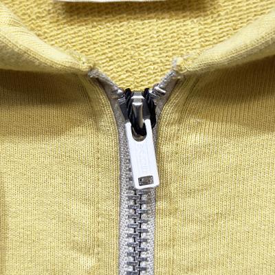 refomed [ "KINCHAKU" ZIPUP HOODIE ] YELLOW