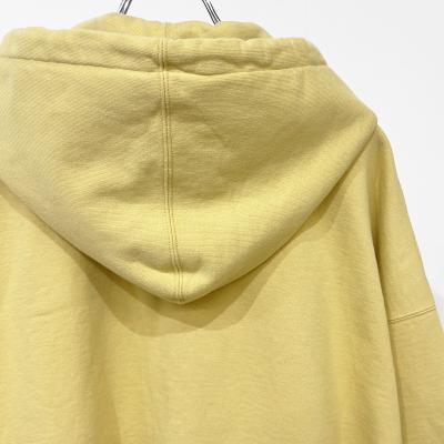 refomed [ "KINCHAKU" ZIPUP HOODIE ] YELLOW