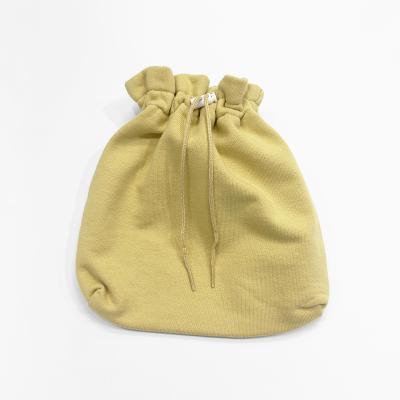 refomed [ "KINCHAKU" ZIPUP HOODIE ] YELLOW