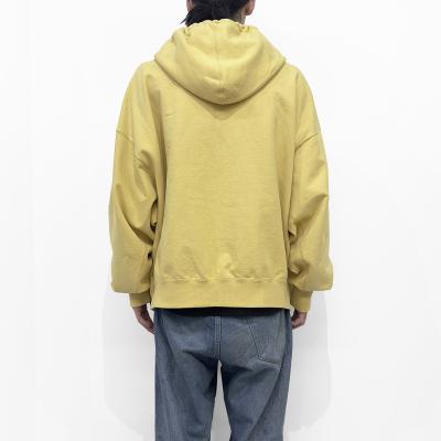 refomed [ "KINCHAKU" ZIPUP HOODIE ] YELLOW