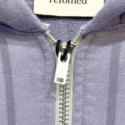 refomed [ "KINCHAKU" ZIPUP HOODIE ] LAVENDER