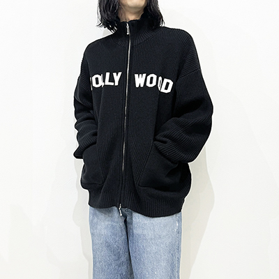 DAIRIKU [ "HOLLYWOOD" Drivers Knit ] Black