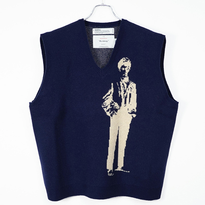 DAIRIKU [ "Benjamin" Knit Vest ] Navy