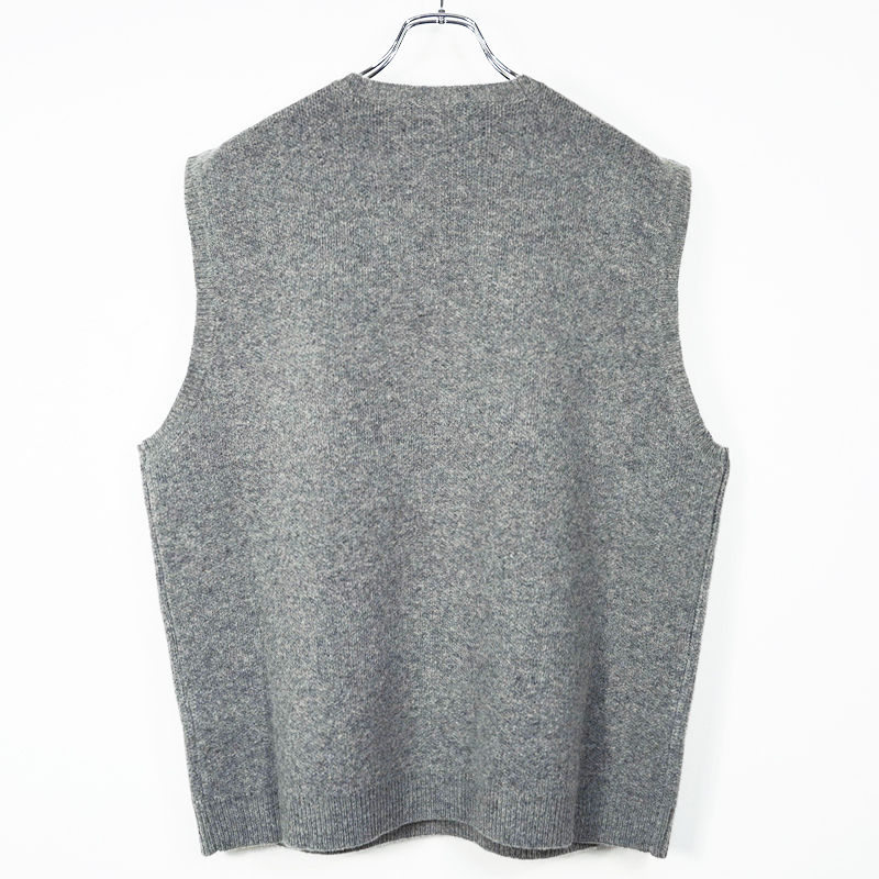 DAIRIKU [ "Benjamin" Knit Vest ] Gray
