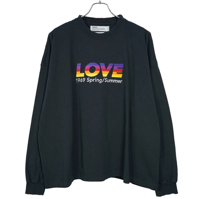 DAIRIKU [ "LOVE" Vintage Long Sleeve Tee ]