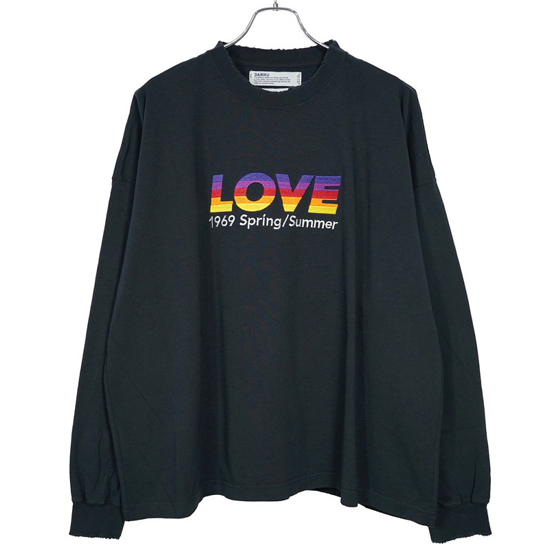 dairiku 21ss vintage long sleeve tee