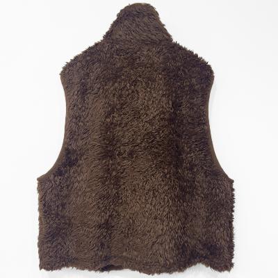 refomed [ CASTRO BOA VEST ] BROWN