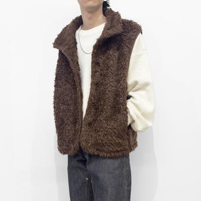 refomed [ CASTRO BOA VEST ] BROWN