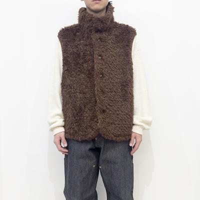 refomed [ CASTRO BOA VEST ] BROWN