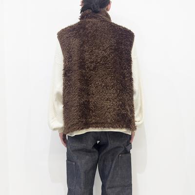refomed [ CASTRO BOA VEST ] BROWN